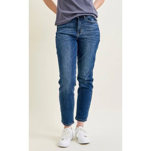 Judy Blue High Rise Slim Jeans Tummy Control 9 29 Johanna - Picture 1 of 12